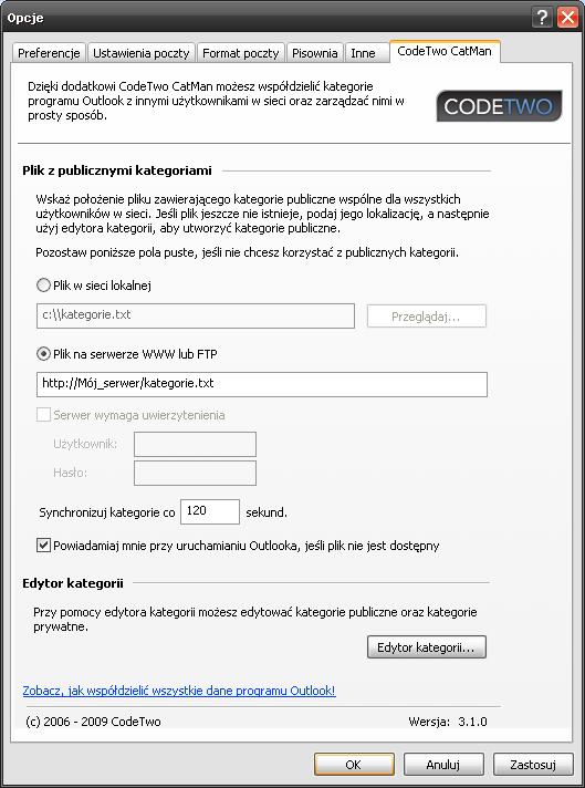 Aktualizacja CodeTwo CatMan