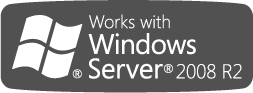 Logo Works with Windows Server 2008 R2 przyznane CodeTwo Exchange Rules Pro
