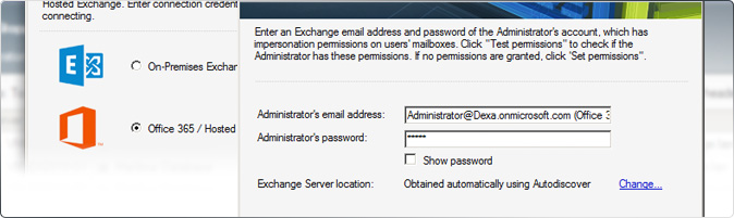 CodeTwo Office 365 Migration - konfiguracja połączenia z Office 365