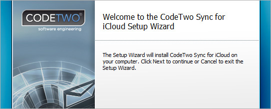 Pobierz i zainstaluj CodeTwo Sync for iCloud