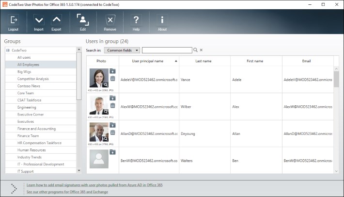 Nowość! Wgrywaj i zarządzaj zdjęciami użytkowników w Office 365!