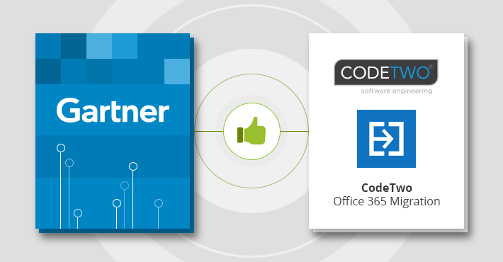 CodeTwo Office 365 Migration w raporcie Gartnera