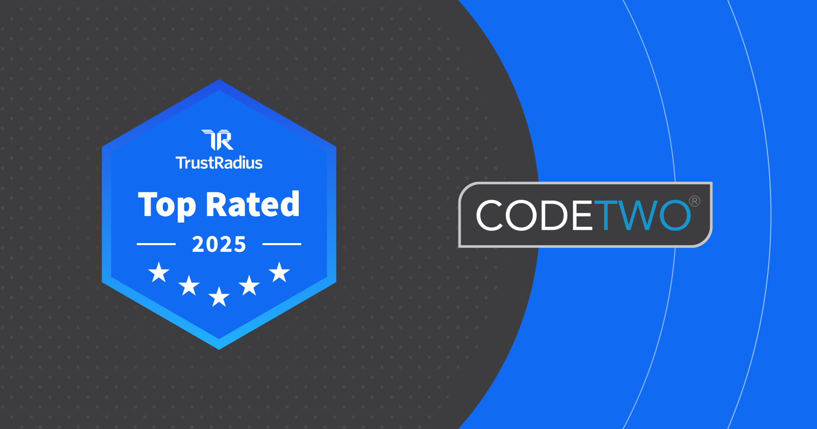CodeTwo Email Signatures 365 wygrywa nagrodę TrustRadius Top Rated 2025
