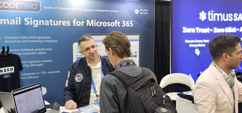 CodeTwo na targach Pax8 Beyond 2025 w Denver (USA)