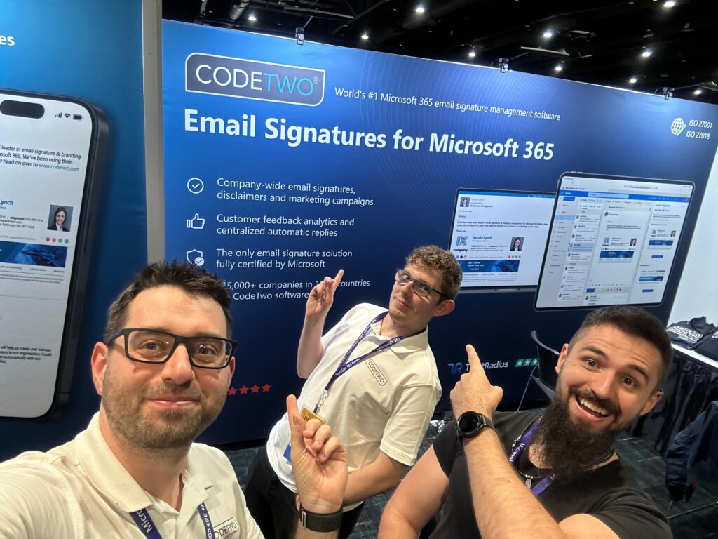 CodeTwo na M365 Community Conference 2025 w Las Vegas