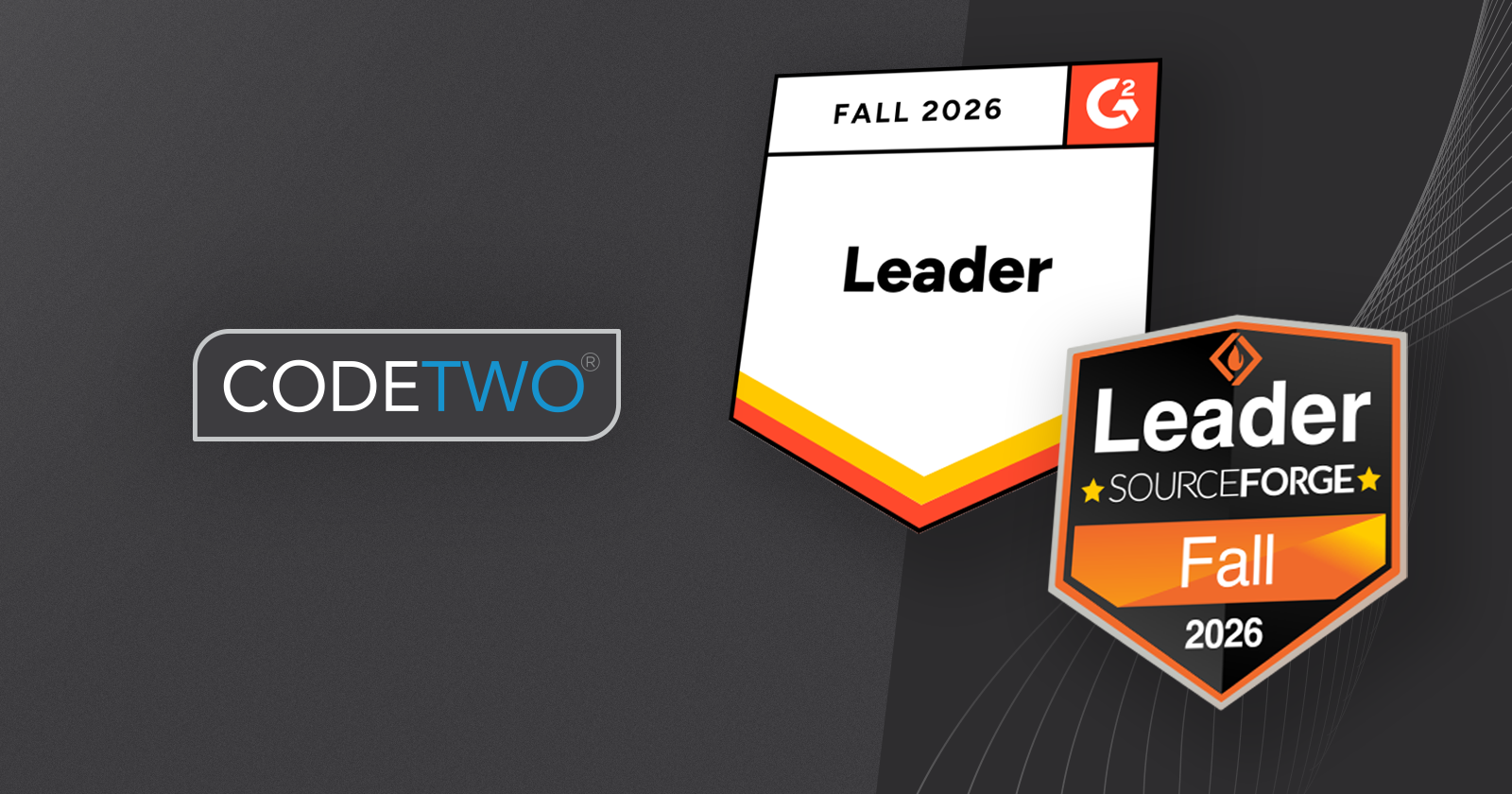 CodeTwo z nagrodami od G2 i SourceForge – jesień 2026