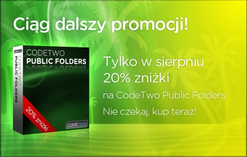 Promocja - 20% na CodeTwo Public Folders