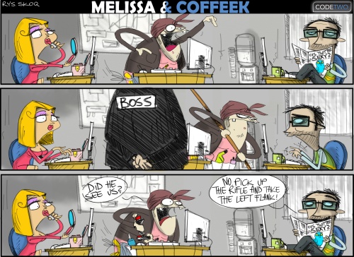 Gdy szef nie patrzy – Melissa & Coffeek – część 2