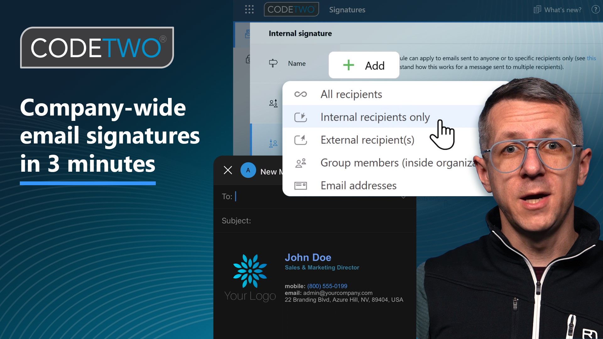 The fastest way to automate email signatures
