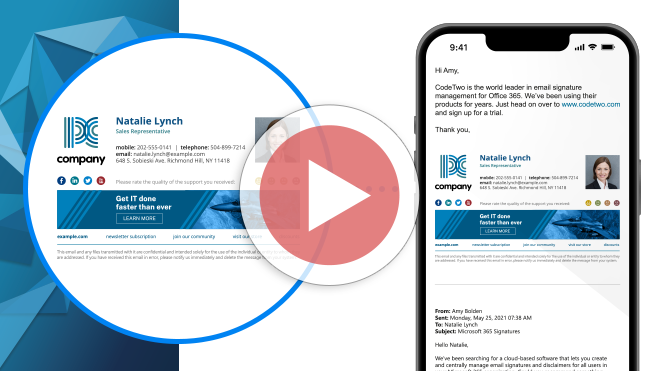 Video: 10 powodów aby centralnie zarządzać podpisami email z CodeTwo