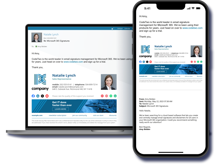 CodeTwo Email Signatures for Office 365