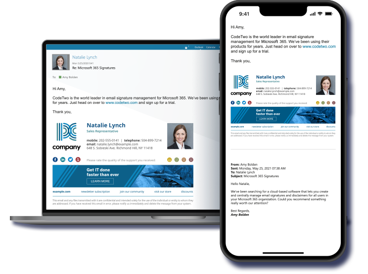 CodeTwo Email Signatures for Office 365