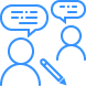 Praca - Job interview icon