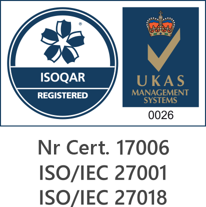 ISO/IEC 27001 & ISO/IEC 27018 certificate