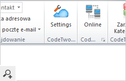 Ikona CodeTwo Sync for iCloud w Outlooku