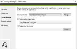 Możesz dodawać zadania kopiowania, odzyskiwania i archiwizacji danych, korzystając z prostych w użyciu kreatorów. Na przykład, żeby utworzyć zadanie backupu, wystarczy wskazać dane do skopiowania, zastosować filtry, wybrać magazyn kopii zapasowych i określić typ backupu (jednorazowy lub ciągły). Poprzez harmonogram aktywności możesz zaplanować, kiedy dane zadanie powinno być wykonane.