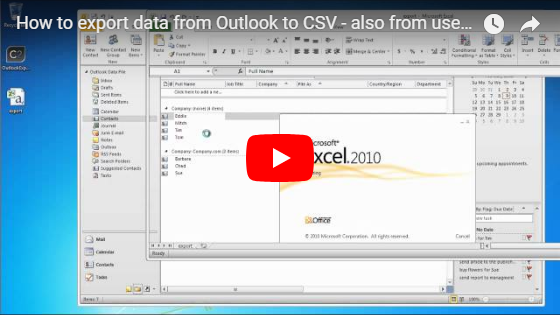Obejrzyj wideo o CodeTwo Outlook Export
