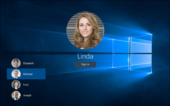 Zdjęcia z Active Directory w Windows 10