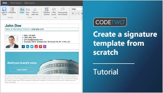 Tutorial: Tworzenie profesjonalnego szablonu podpisu email krok po kroku