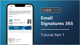Podpisy email z CodeTwo, część 1: Tworzenie konta i rejestracja tenanta