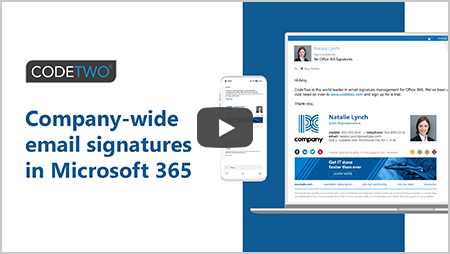 <span style="font-family: segoe ui,Frutiger,frutiger linotype,Dejavu Sans,helvetica neue,Arial,sans-serif">Centralne zarządzanie podpisami email na platformie Microsoft 365 z CodeTwo</span>