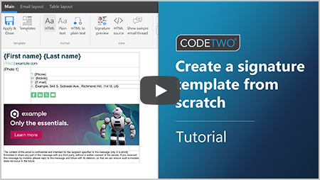 Tutorial: Tworzenie profesjonalnego szablonu podpisu email krok po kroku